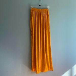 Forever21 Size S Yellow Maxi Skirt